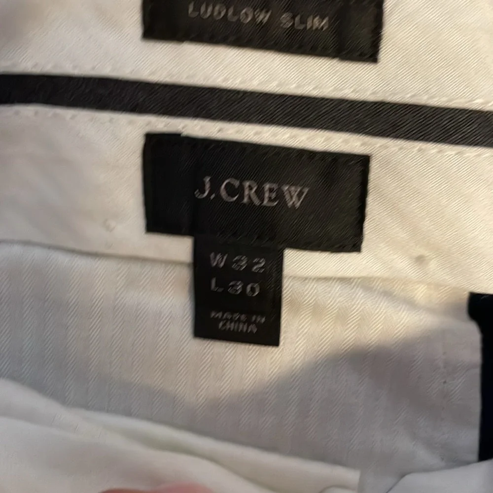 J. Crew Men's Deep Blue Dress Pants